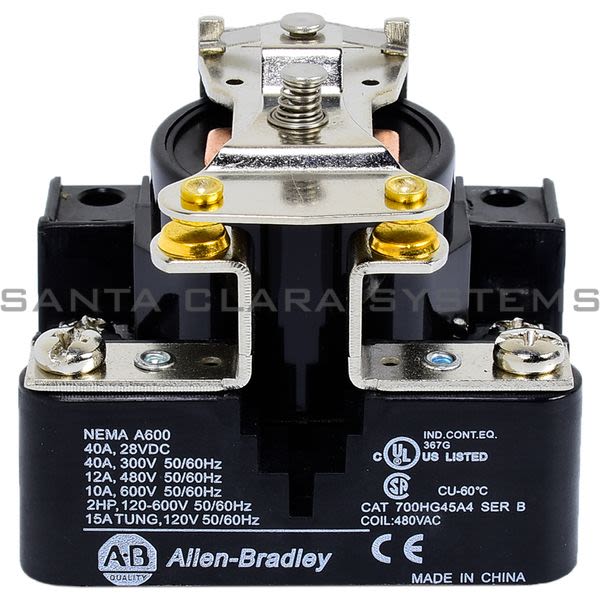 Allen Bradley 700-HG45A4 Power Relay Product Image