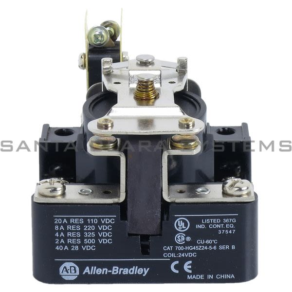 Allen Bradley 700-HG45Z24-5-6 Power Relay Product Image