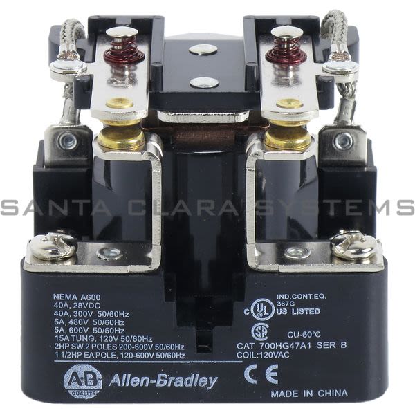 Allen Bradley 700-HG47A1 Power Relay Product Image