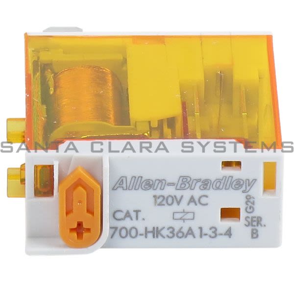 Allen Bradley 700-HK36A1-3-4 General Purpose Slim Line Relay Product Image