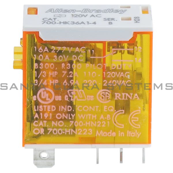 Allen Bradley 700-HK36A1-4 Slim Line Relay Product Image