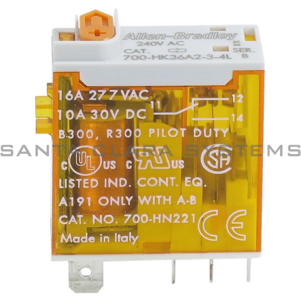 Allen Bradley 700-HK36A2-3-4L Relay Product Image