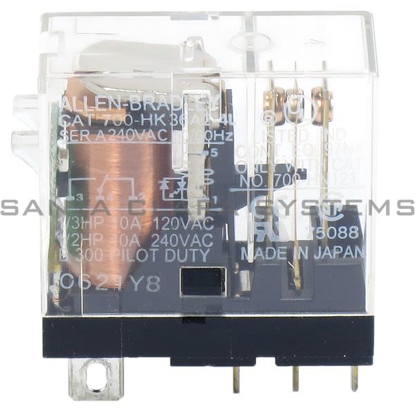 Allen Bradley 700-HK36A2-4L Slim Line Relay Product Image