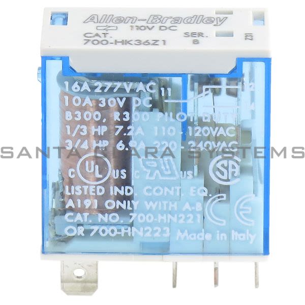 Allen Bradley 700-HK36Z1  Slim Line Relay Product Image