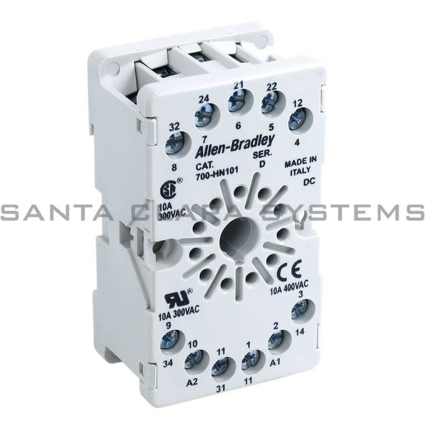 Allen Bradley 700-HN101 Tube Base Socket Product Image