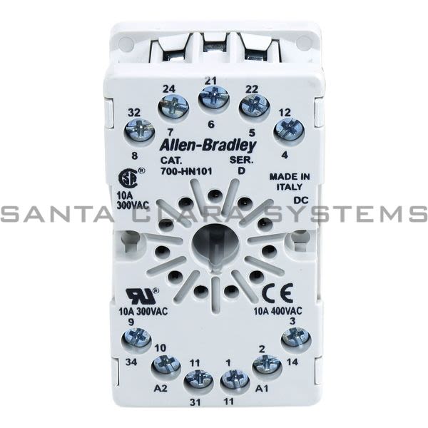 Allen Bradley 700-HN101 Tube Base Socket Product Image