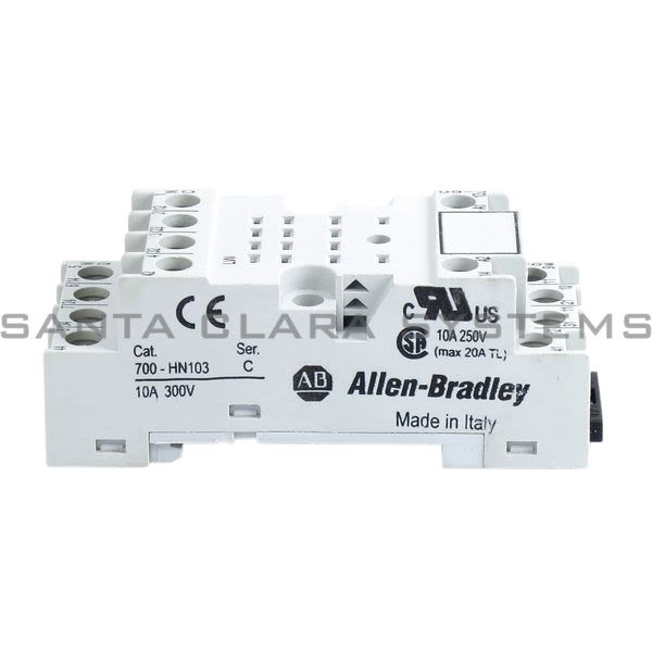 Allen Bradley 700-HN103 Relay Socket Product Image