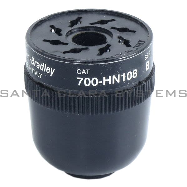 Allen Bradley 700-HN108 Socket, Tube Base Product Image