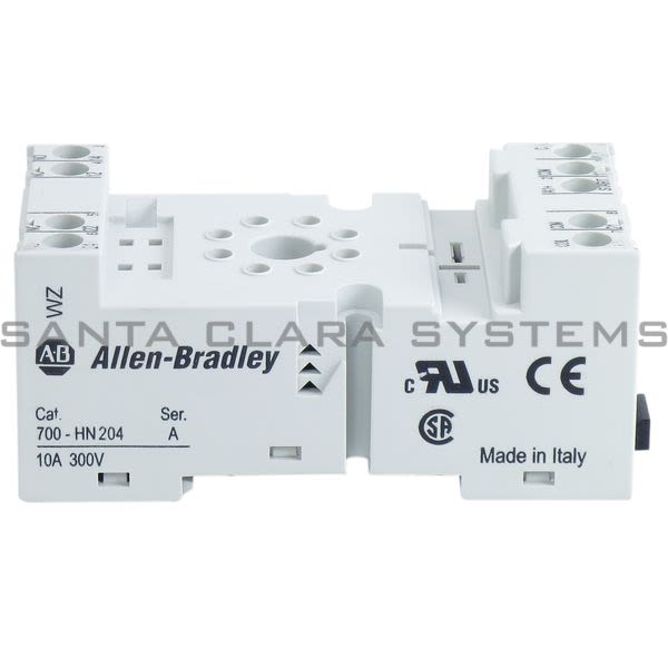 Allen Bradley 700-HN204 Tube Base Socket Product Image