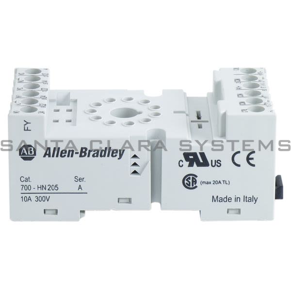 Allen Bradley 700-HN205 Tube-Base Socket Product Image