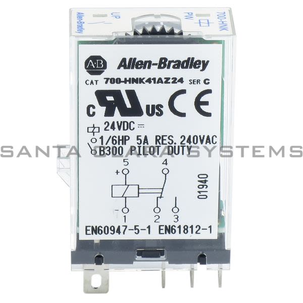 Allen Bradley 700-HNK41AZ24 Relay, Mini Product Image