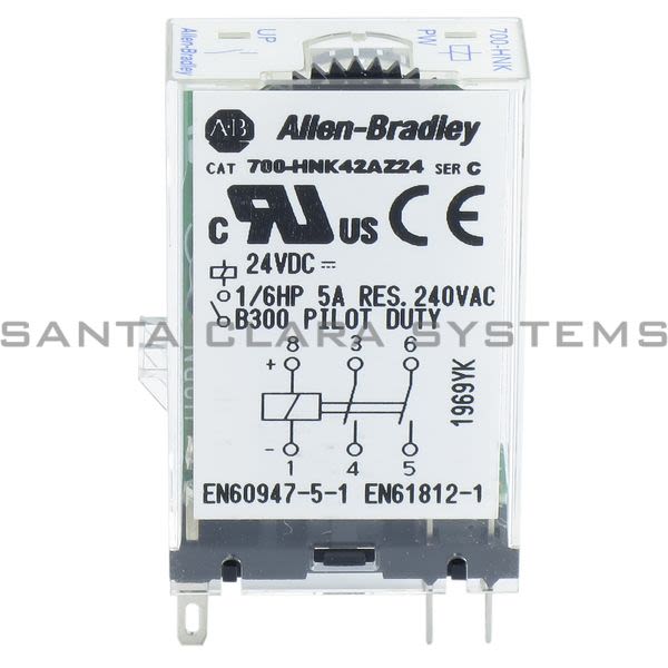 Allen Bradley 700-HNK42AZ24 Relay, Mini Product Image