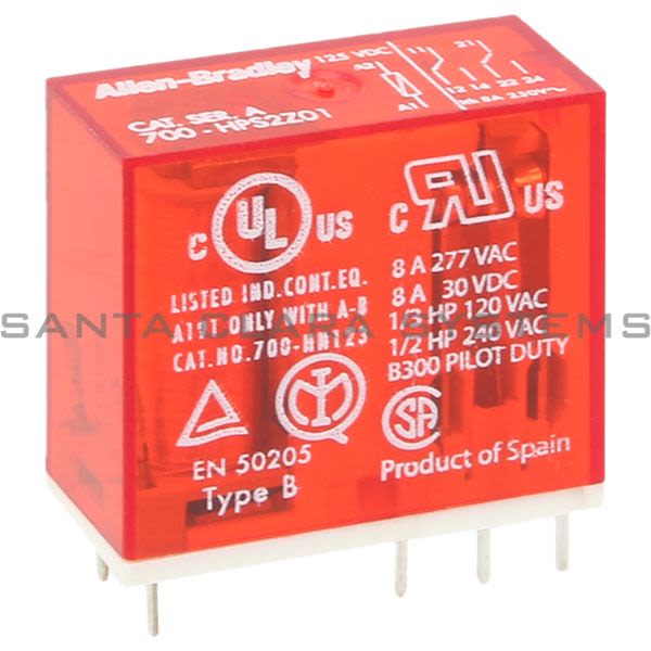 Allen Bradley 700-HPS2Z01 PCB PIN Style Safety Relay Product Image