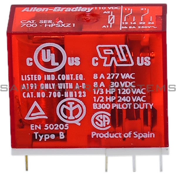Allen Bradley 700-HPSXZ1 Safety Control Relay Product Image