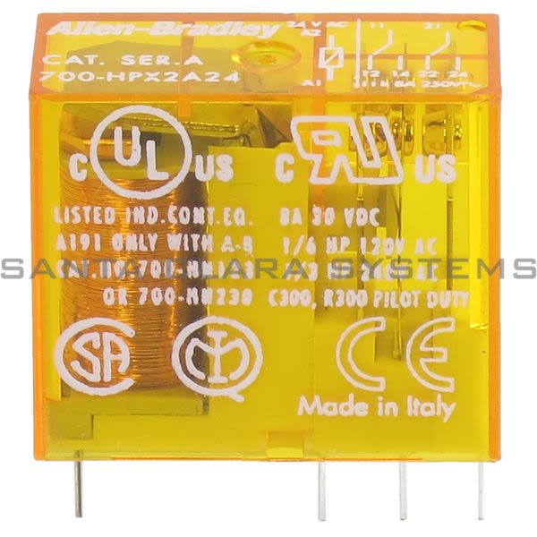 Allen Bradley 700-HPX2A24 Relay Product Image