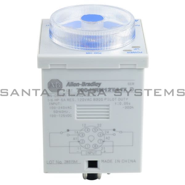 Allen Bradley 700-HRM12TA17 Timing Relay Product Image