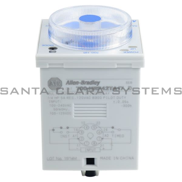 Allen Bradley 700-HRP42TA17 Timing Relay Product Image