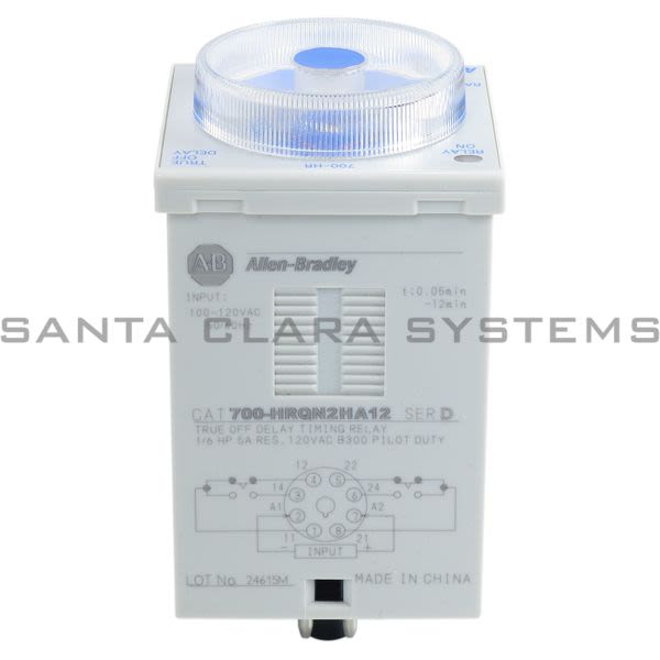 Allen Bradley 700-HRQN2HA12 Relay, Timing Dial Product Image