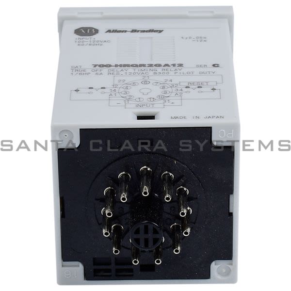 Allen Bradley 700-HRQR2GA12 Relay Product Image