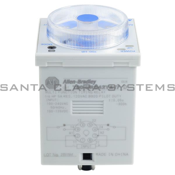 Allen Bradley 700-HRS42TA17 Timing Relay Product Image