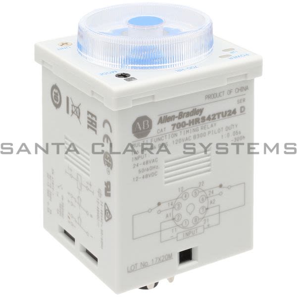Allen Bradley 700-HRS42TU24 Timing Relay Product Image