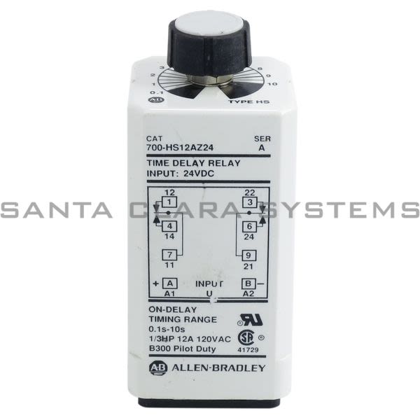 Allen Bradley 700-HS12AZ24 Time Delay Relay Product Image