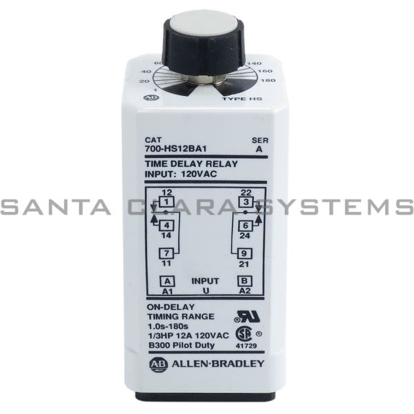 Allen Bradley 700-HS12BA1 Timing Relay Product Image
