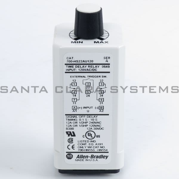 Allen Bradley 700-HS22AU120 Timing Relay Product Image