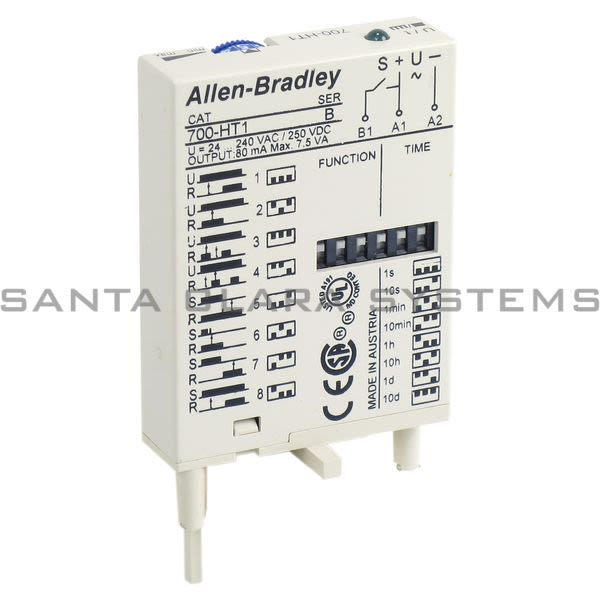 Allen Bradley 700-HT1 Timer Attachment for Relay Product Image