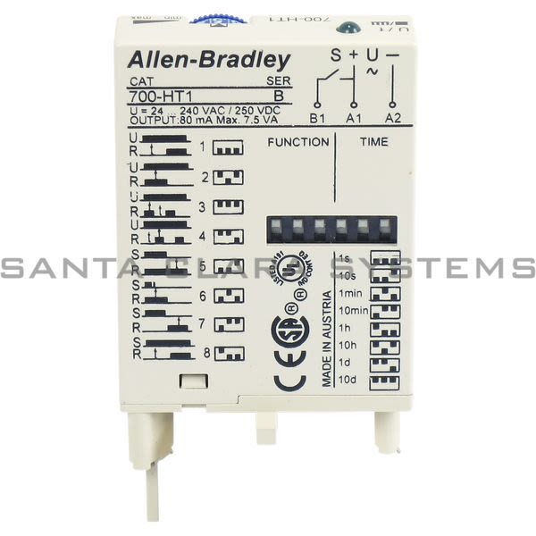 Allen Bradley 700-HT1 Timer Attachment for Relay Product Image