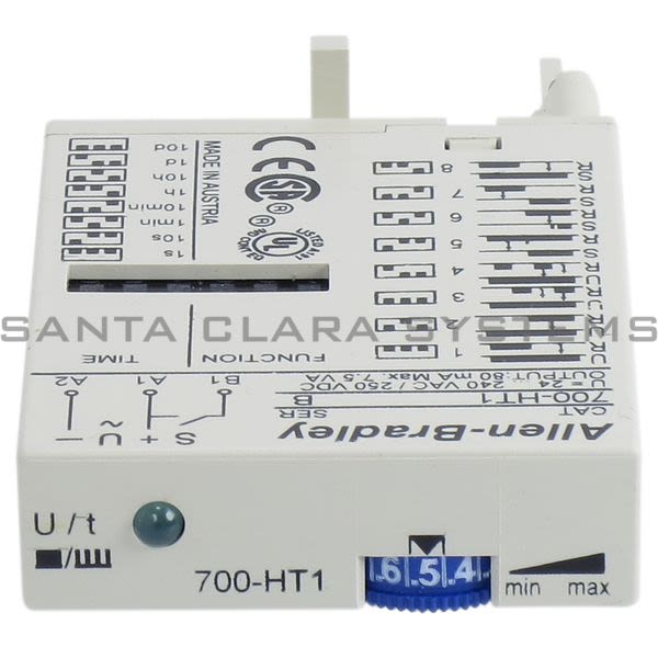 Allen Bradley 700-HT1 Timer Attachment for Relay Product Image