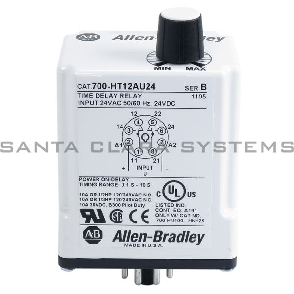 Allen Bradley 700-HT12AU24 Time Delay Relay Product Image
