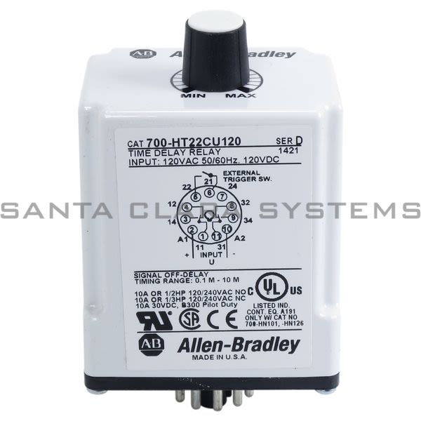 Allen Bradley 700-HT22CU120 Timing Relay Product Image