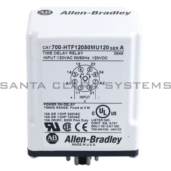 Allen Bradley 700-HTF12050MU120 Timing Relay Product Image