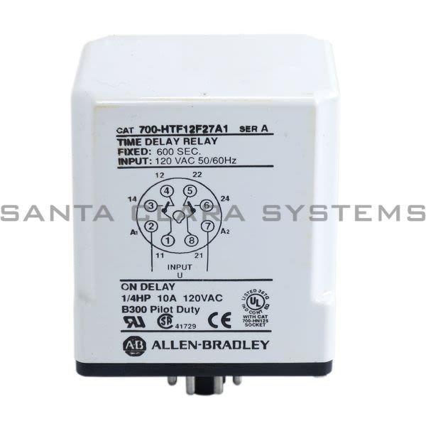 Allen Bradley 700-HTF12F27A1 Timing Relay Product Image
