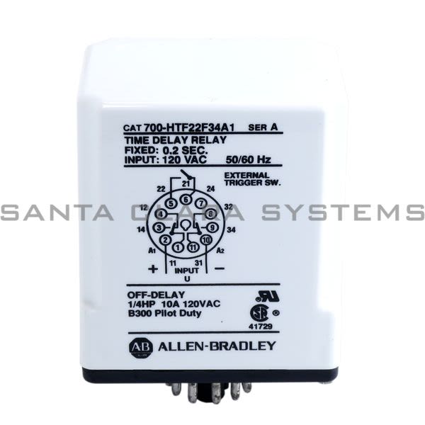 Allen Bradley 700-HTF22F34A1 Timing Relay Product Image