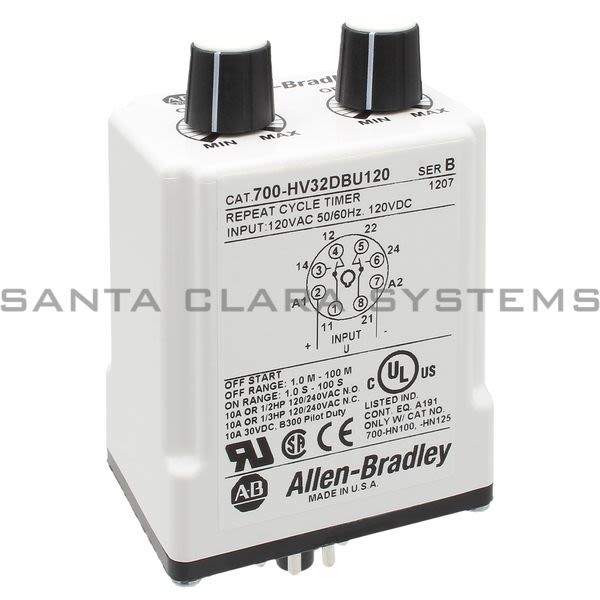 Allen Bradley 700-HV32DBU120 Timing Relay Product Image