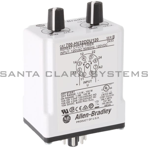 Allen Bradley 700-HV32DDU120 Timing Relay Product Image