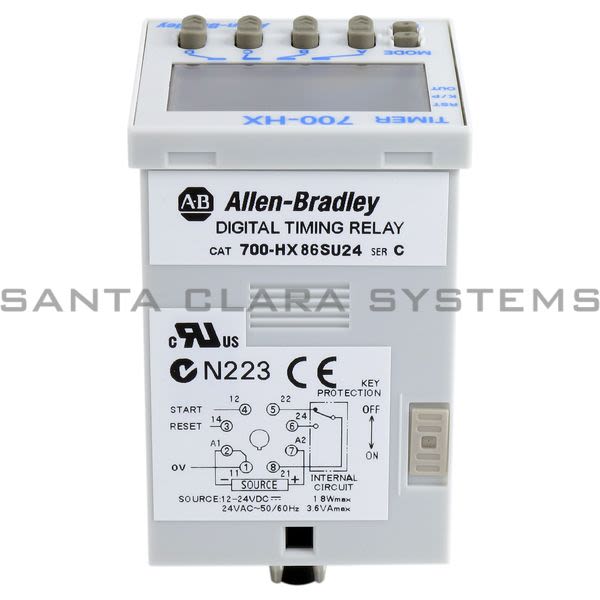 Allen Bradley 700-HX86SU24 Timing Relay Product Image