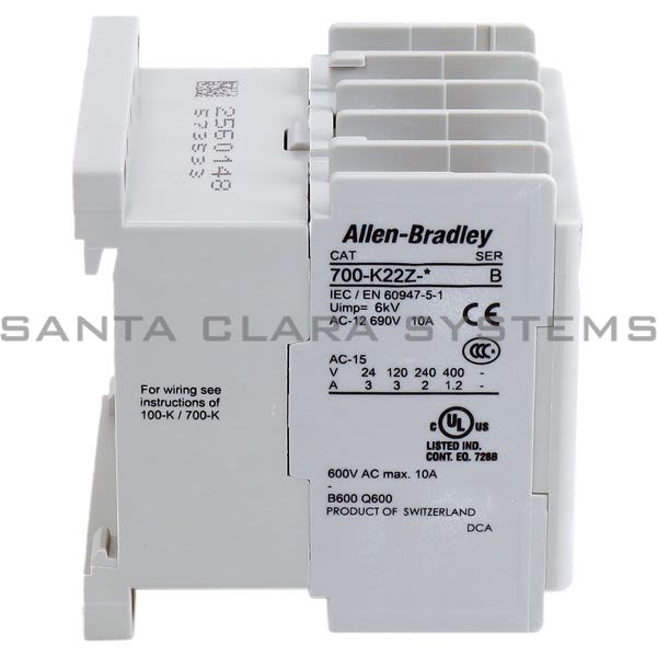 Allen Bradley 700-K22Z-D Mini Contactor Product Image
