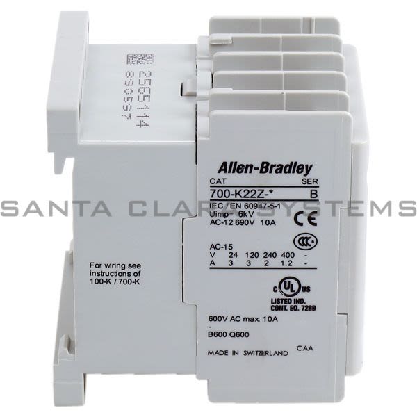 Allen Bradley 700-K22Z-DJ Mini Contactor Product Image