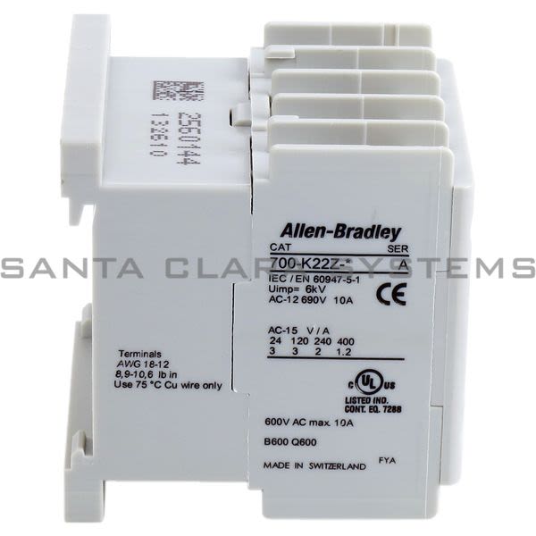 Allen Bradley 700-K22Z-KJ Control Relay Product Image