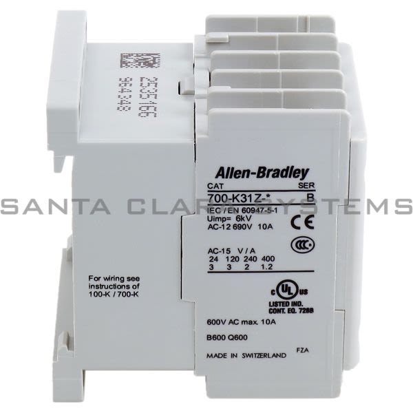 Allen Bradley 700-K31Z-ZJ Relay Product Image