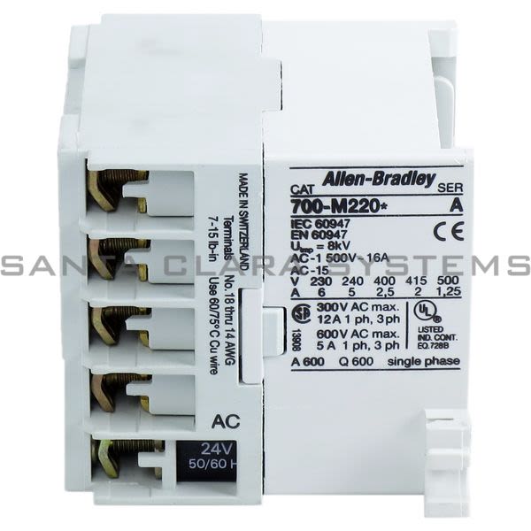 Allen Bradley 700-M220A24S Control Relay Product Image