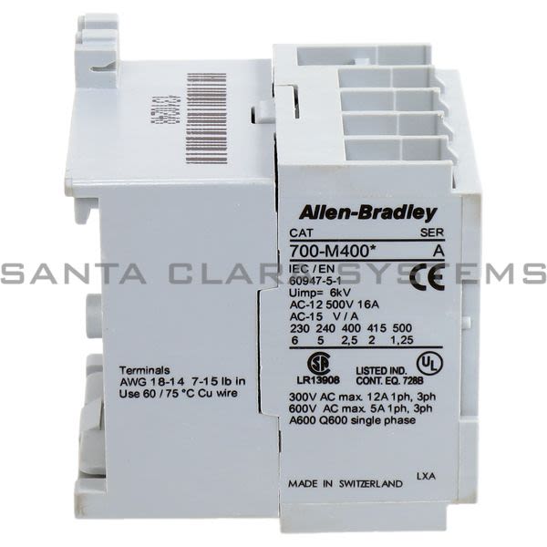 Allen Bradley 700-M400A1 Control Relay Product Image