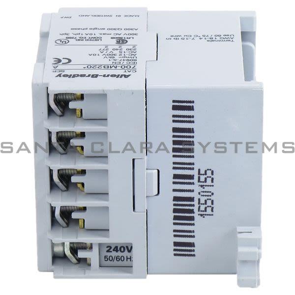 Allen Bradley 700-MB220A23S Control Relay Product Image