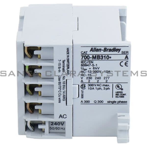 Allen Bradley 700-MB310A23S Control Relay Product Image