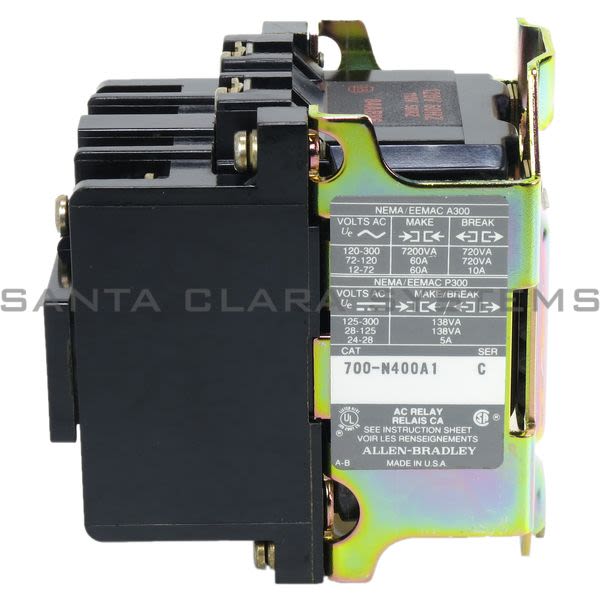 Allen Bradley 700-N400A1 Control Relay Product Image