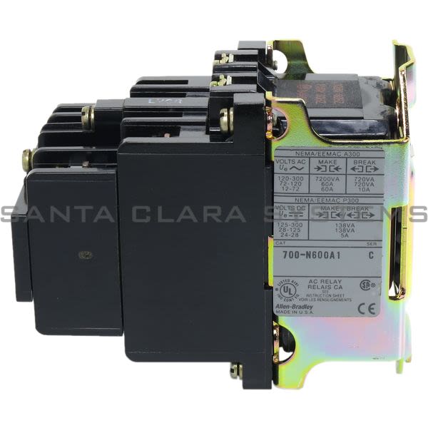 Allen Bradley 700-N600A1 Control Relay Product Image