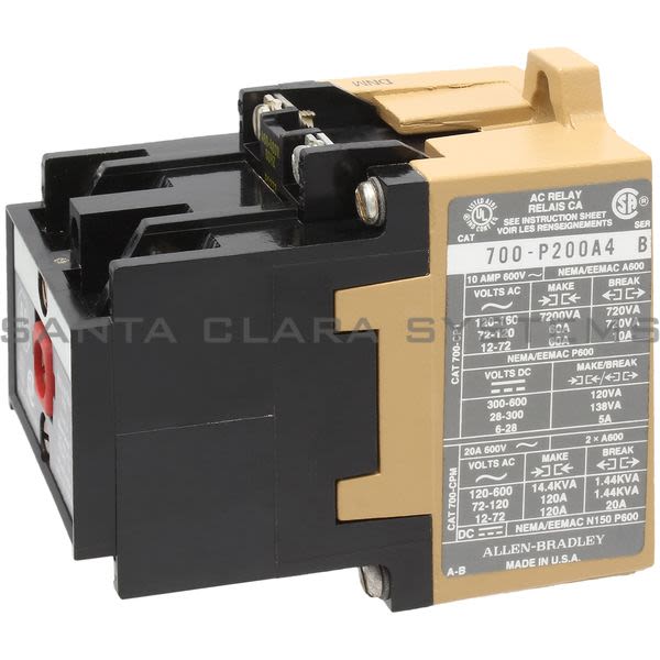 Allen Bradley 700-P200A4 Industrial Relay Product Image
